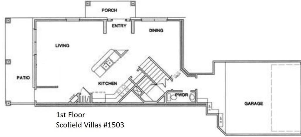 1310 West Parmer Lane, Unit 1503 Austin, TX 78727 - Photo 25 of 26 View of property floor plan