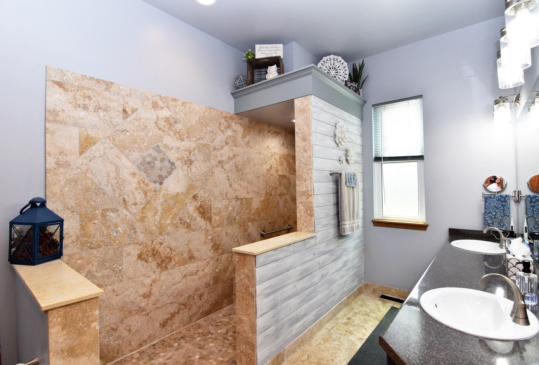 30936 Royal Hill Road Rochester, WI 53105 - Photo 4 of 34 Master Bath View 1