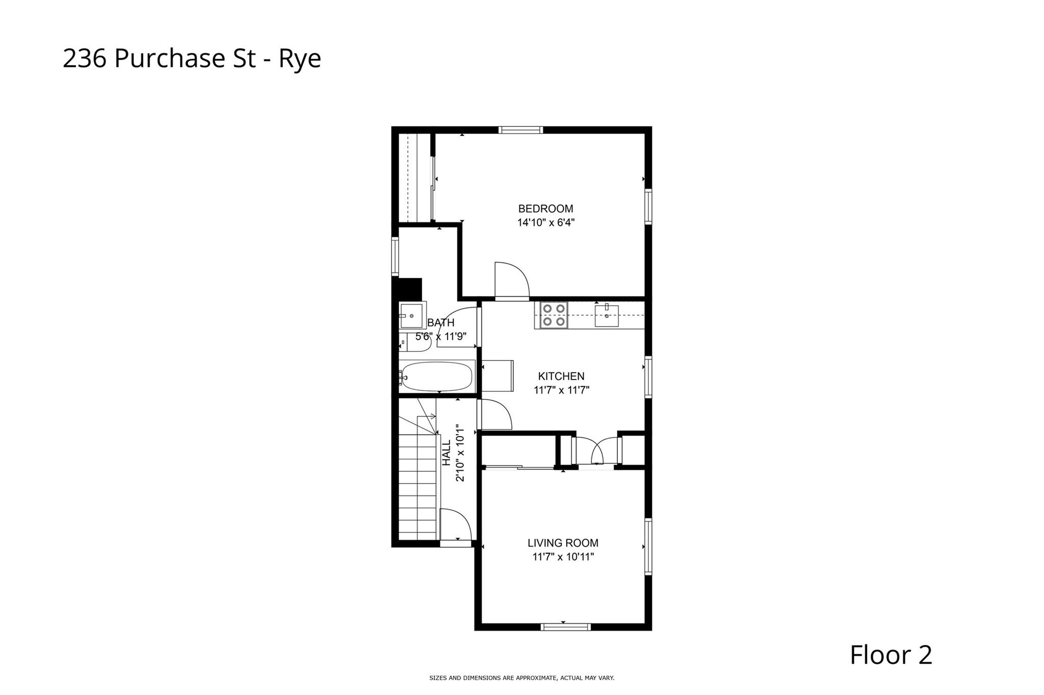 236-238 Purchase Street Rye, NY 10580 - Photo 13 of 15 Floor plan