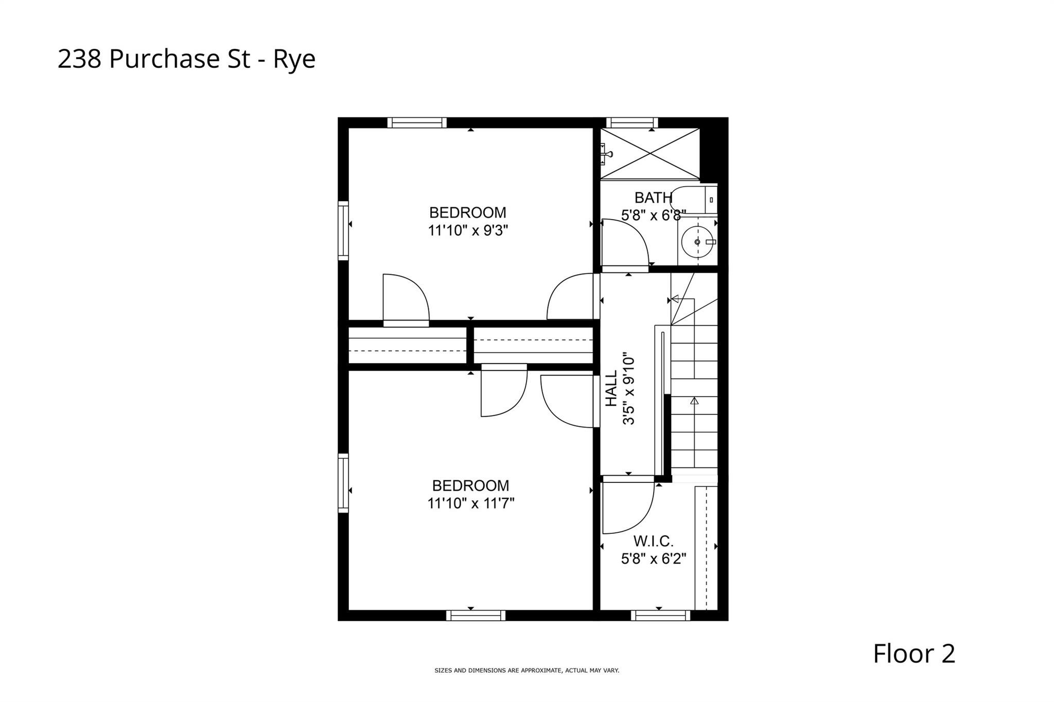 236-238 Purchase Street Rye, NY 10580 - Photo 15 of 15 Floor plan