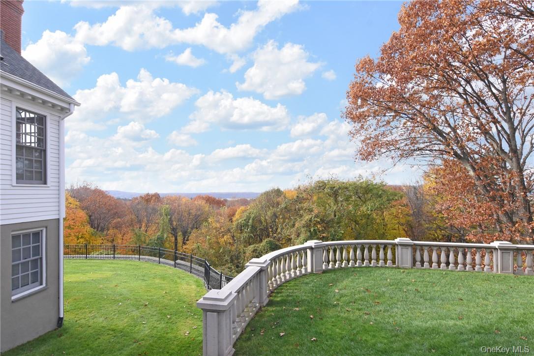 10 Castle Road Irvington, NY 10533 - Photo 12 of 13 The yard expands overlooking the woods and river.