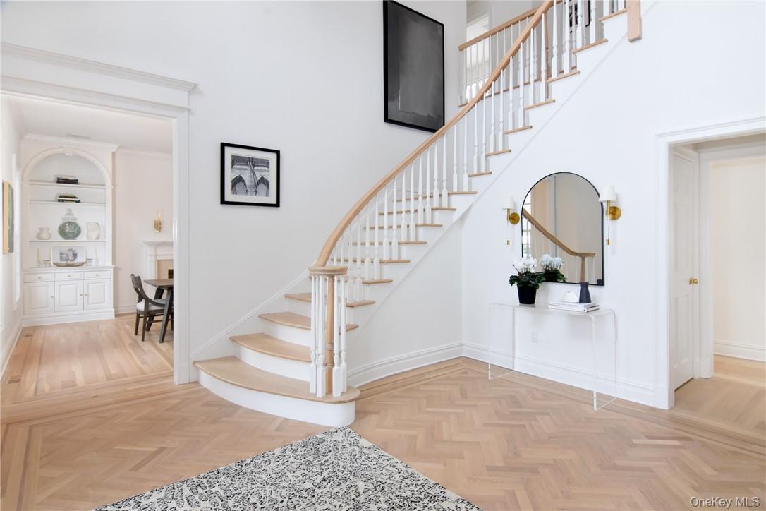 10 Castle Road Irvington, NY 10533 - Photo 2 of 13 Gracious Entry Foyer with double height ceilings.