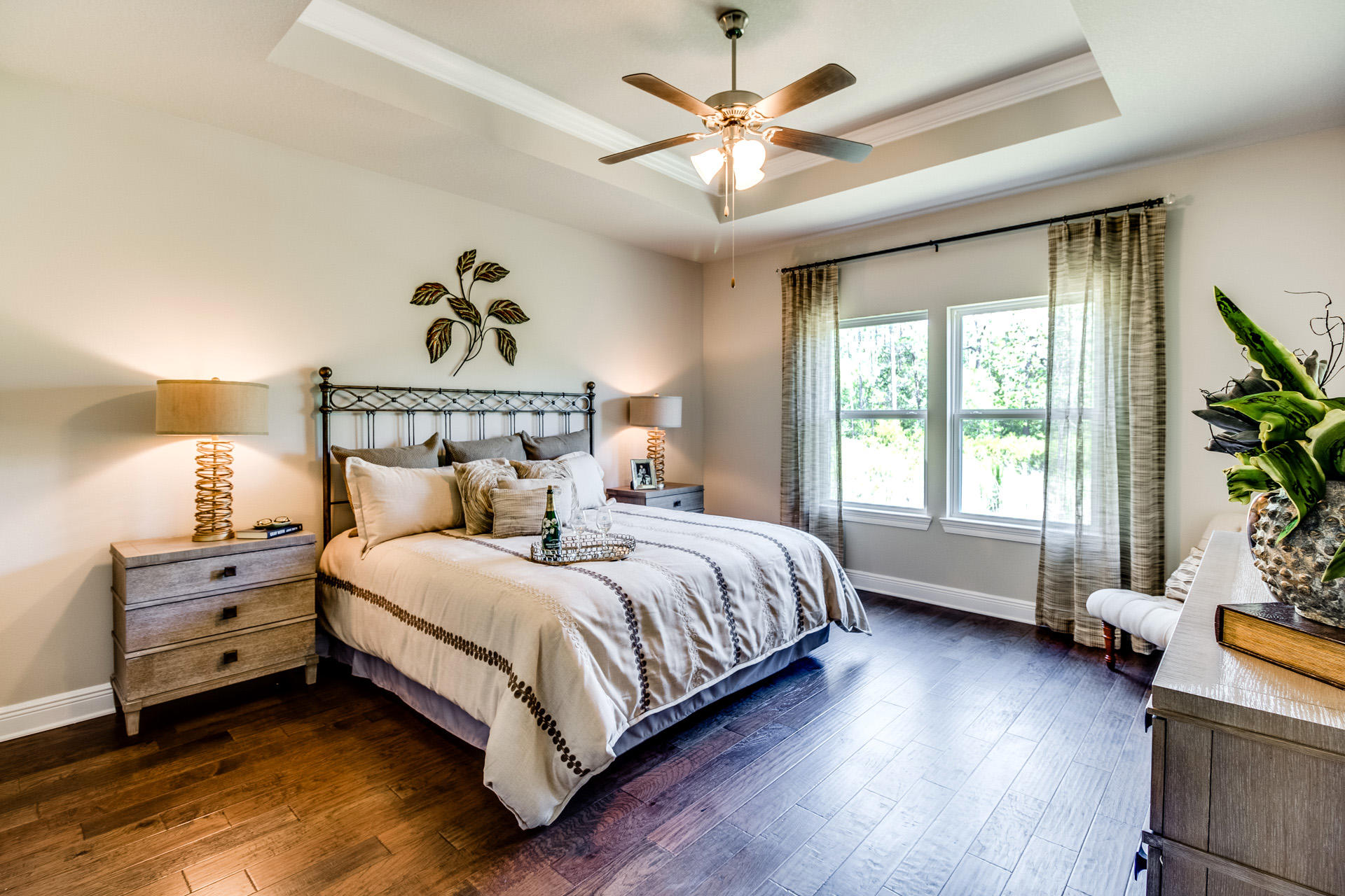210 Conner Circle Santa Rosa Beach, FL 32459 - Photo 21 of 30 a bedroom with a bed dresser and a window
