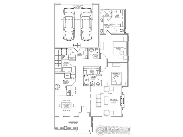 a view of a wooden floor