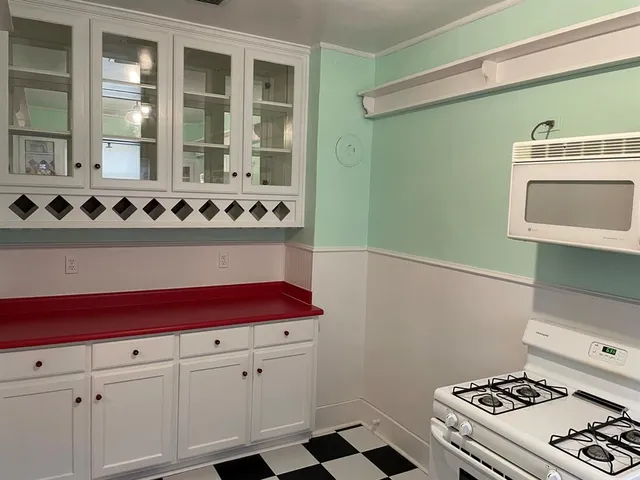 a room with storage and utility