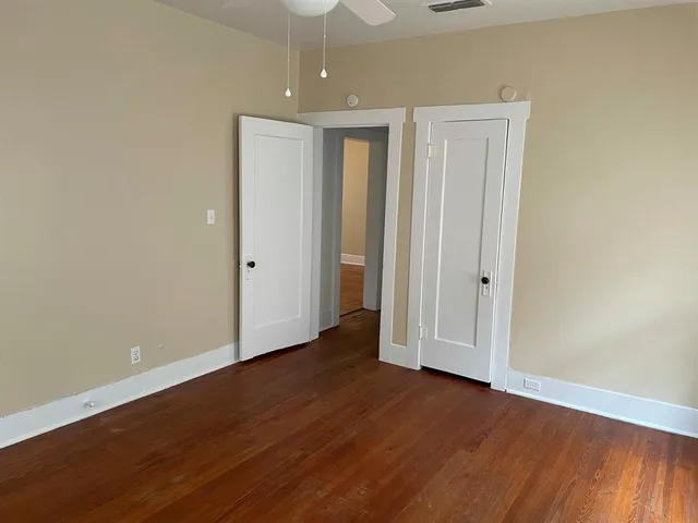 wooden floor in an empty room