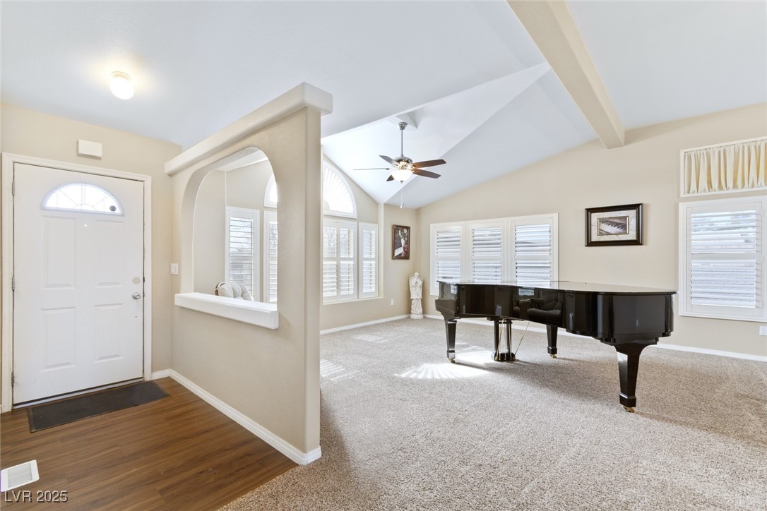 5782 Saddletree Road Pahrump, NV 89061 - Photo 2 of 30 Entry foyer, formal, living room.