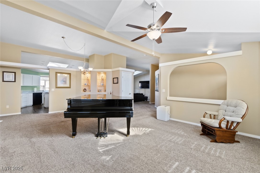 5782 Saddletree Road Pahrump, NV 89061 - Photo 4 of 30 Vaulted ceilings with architecture and lots of light