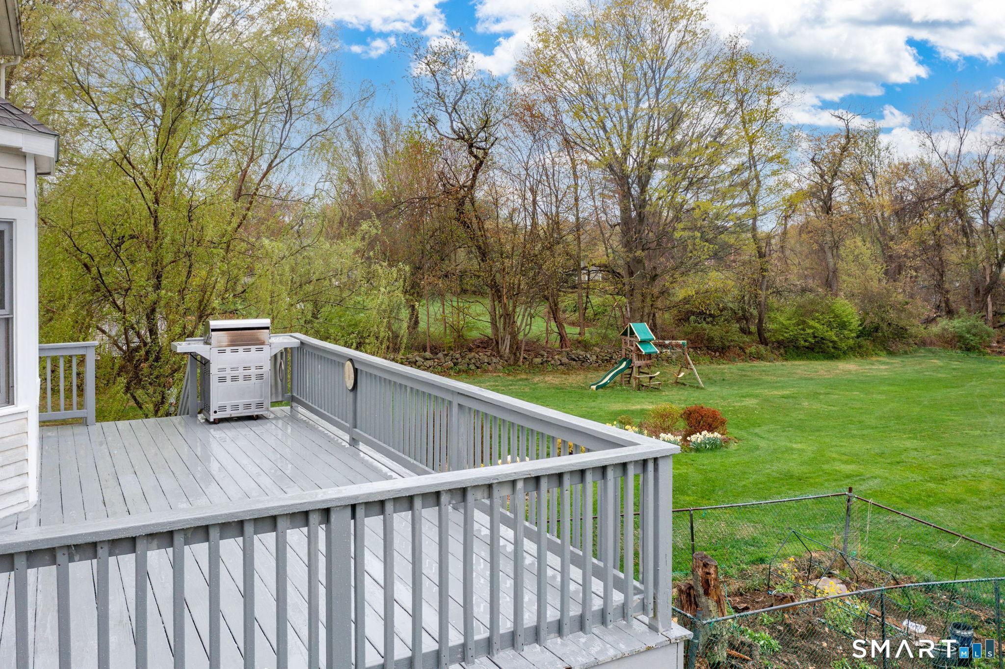 1057 Daniels Farm Road Trumbull, CT 06611 - Photo 36 of 40 a view of a balcony with yard