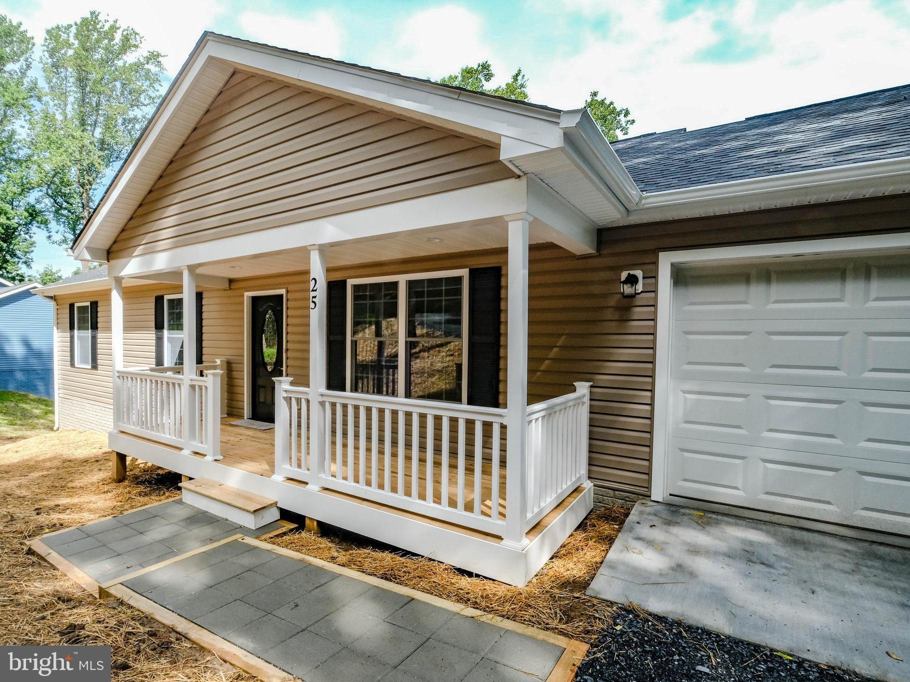 295 Markham Farm Road Front Royal, VA 22630 - Photo 2 of 78 20' Wide Gable Front Porch and walkway included!