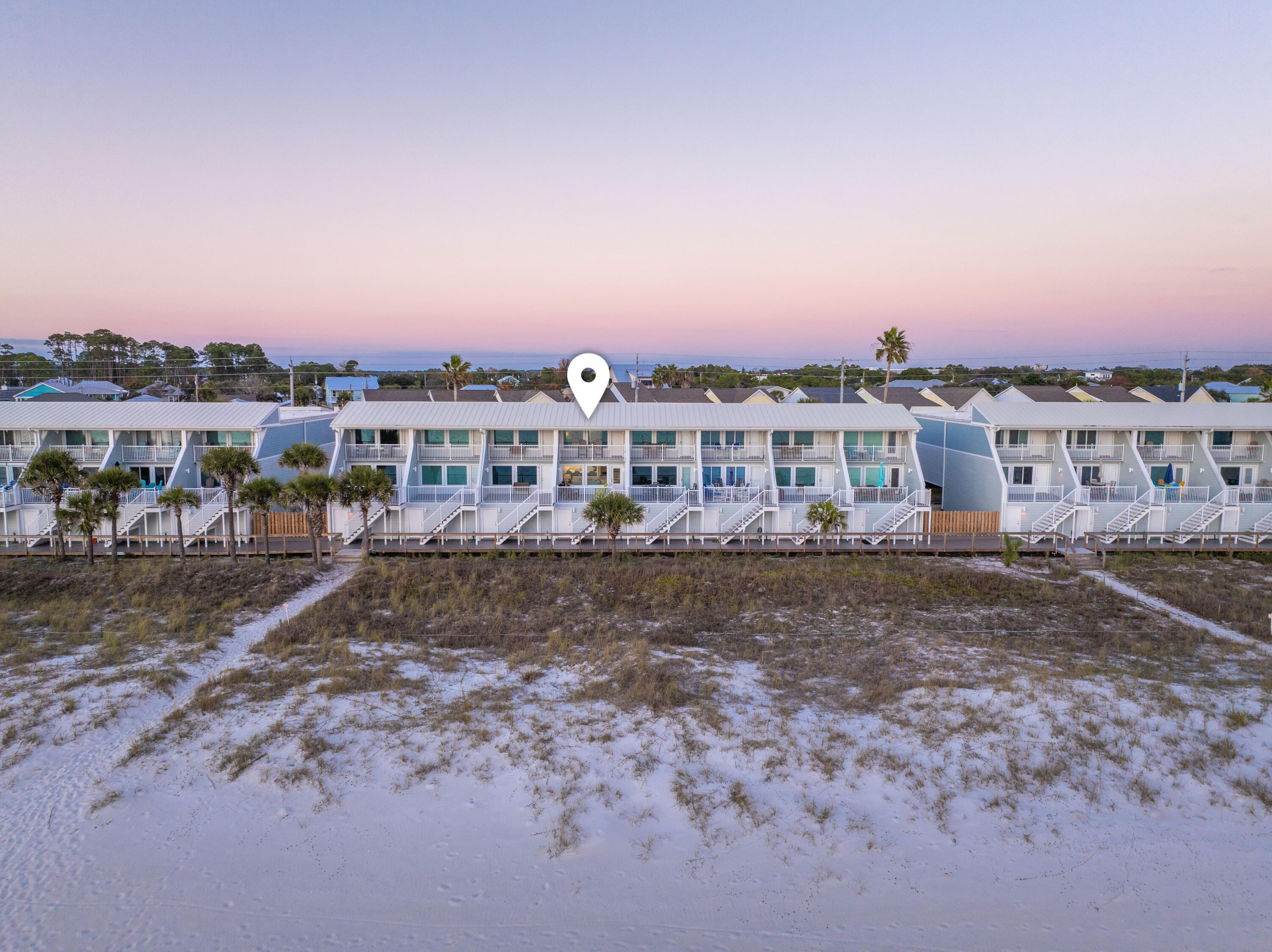 22519 Front Beach Road, Unit 123 Panama City Beach, FL 32413 - Photo 48 of 49 The Shores #123 Aerial Marked-28