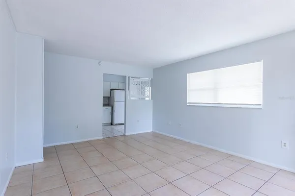 a view of empty room