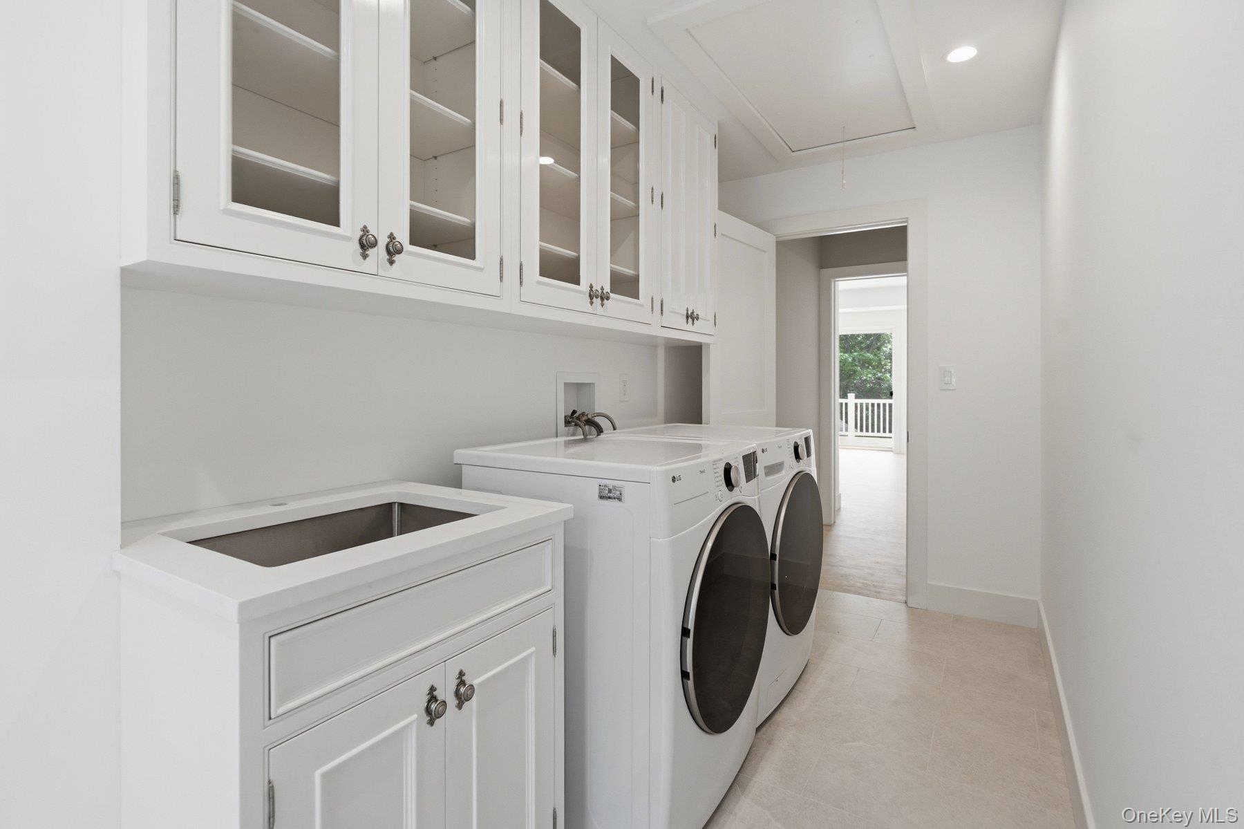 12 Red Creek Road Hampton Bays, NY 11946 - Photo 31 of 38 Upstairs Laundry Room