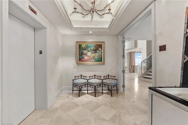 a view of a livingroom with furniture and couch