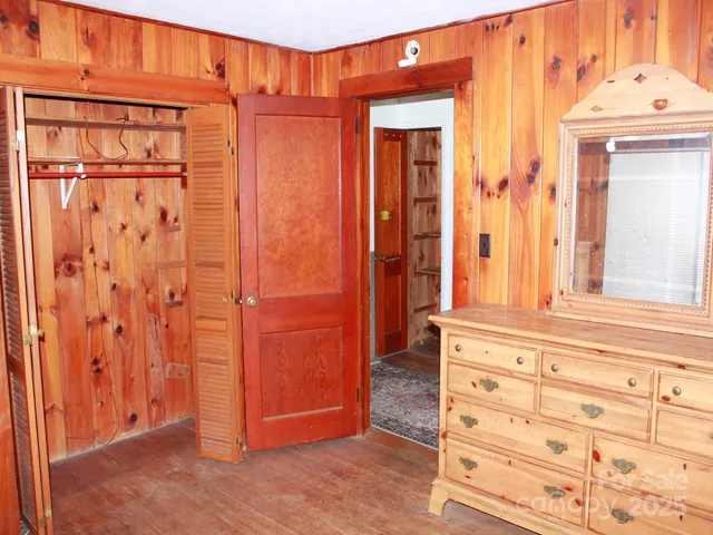 a view of a room with closet