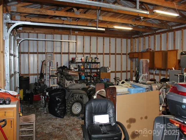 a view of a storage room with lots of stuff
