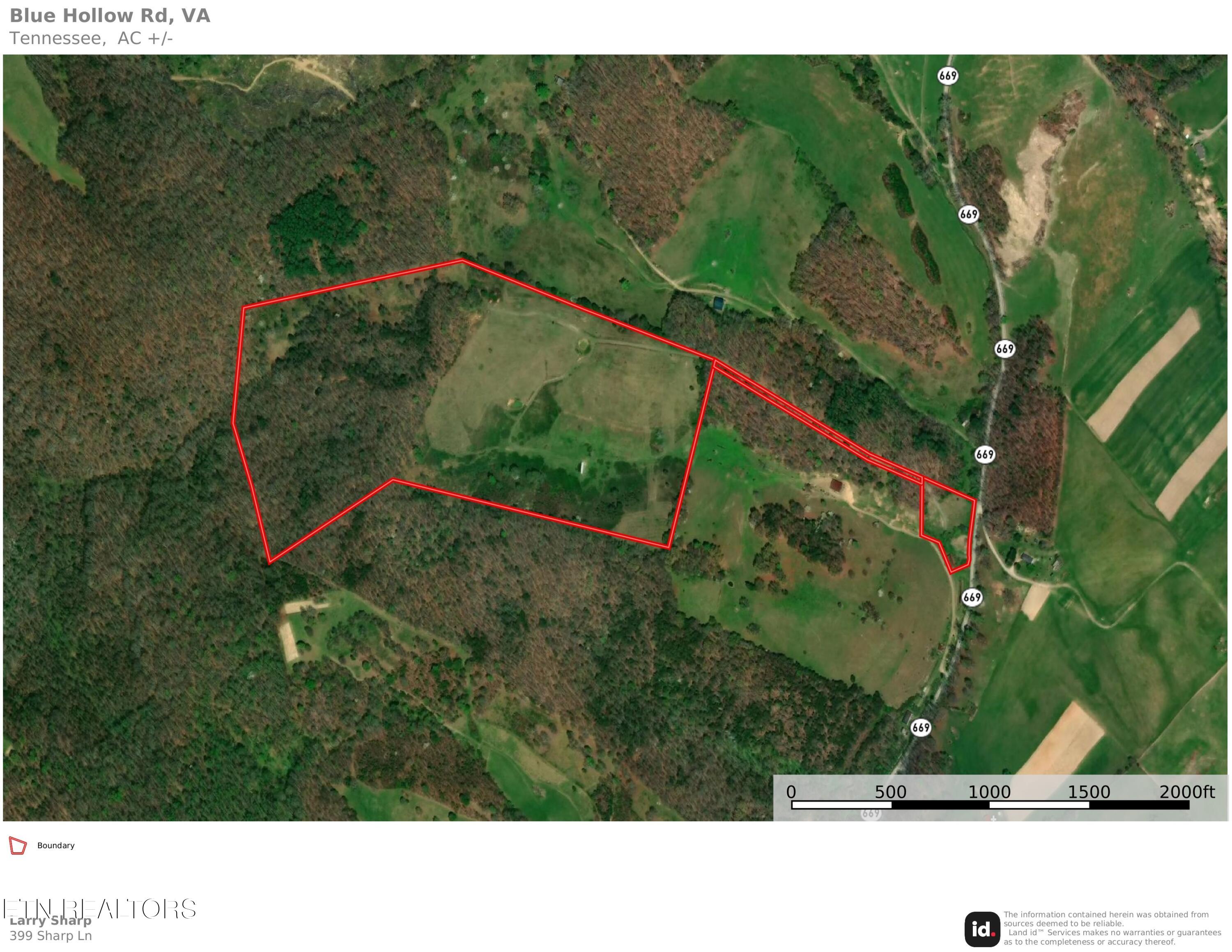 1874 Blue Hollow Road Rose Hill, VA 24281 - Photo 19 of 19 Blue Hollow Plat