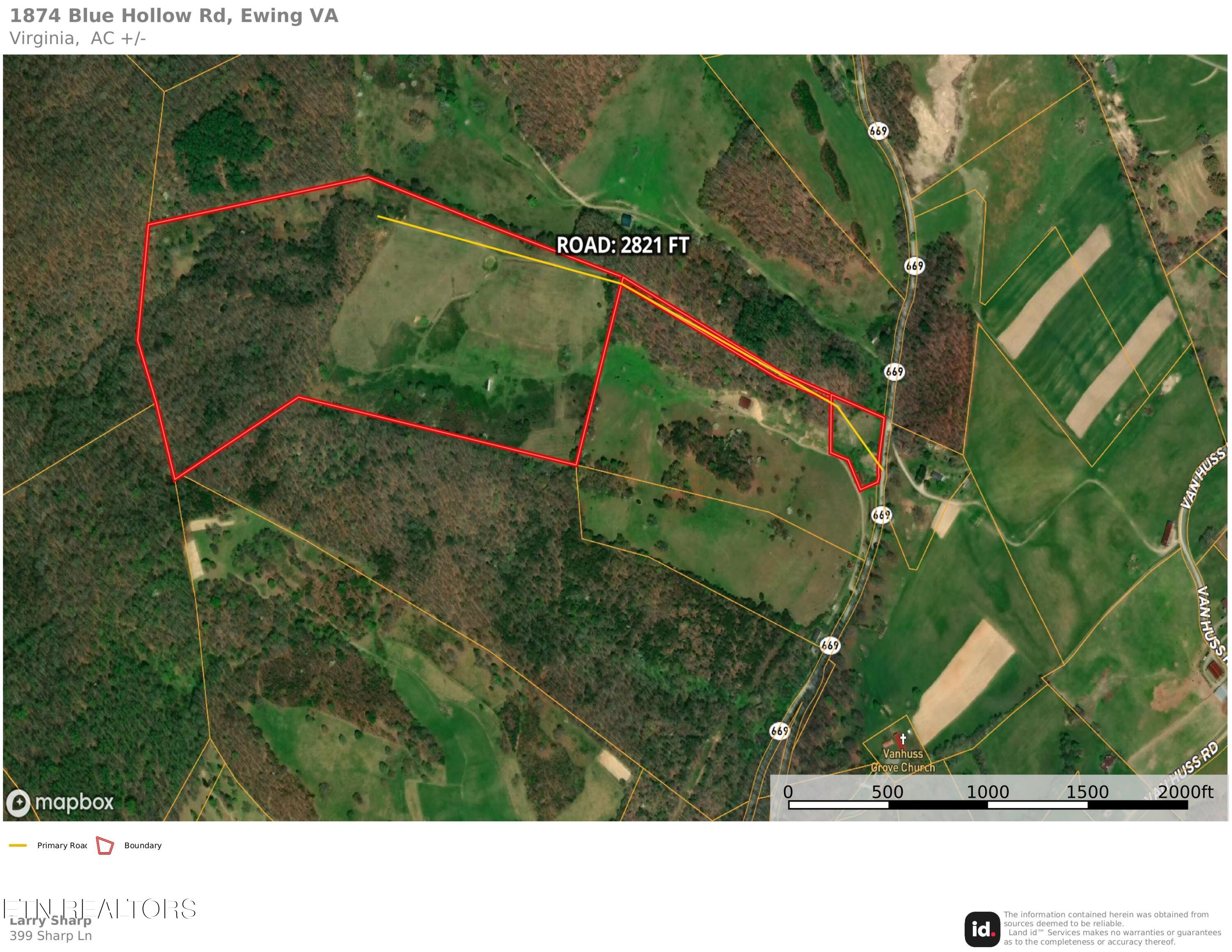 1874 Blue Hollow Road Rose Hill, VA 24281 - Photo 3 of 19 Road to Home Site