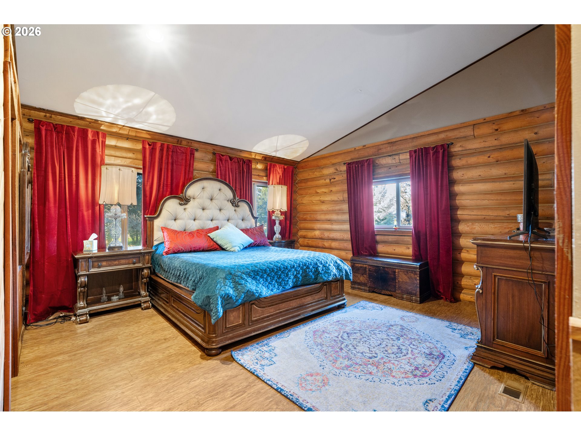 74091 Thornhollow Road Adams, OR 97810 - Photo 22 of 48 a bedroom with a bed window and dresser