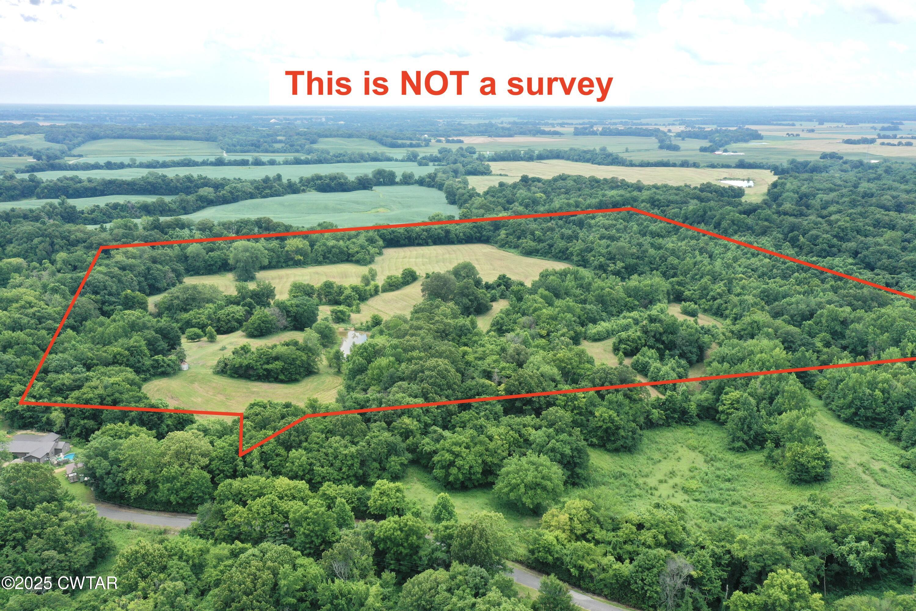 Lot lines Bud O Yates Rd.