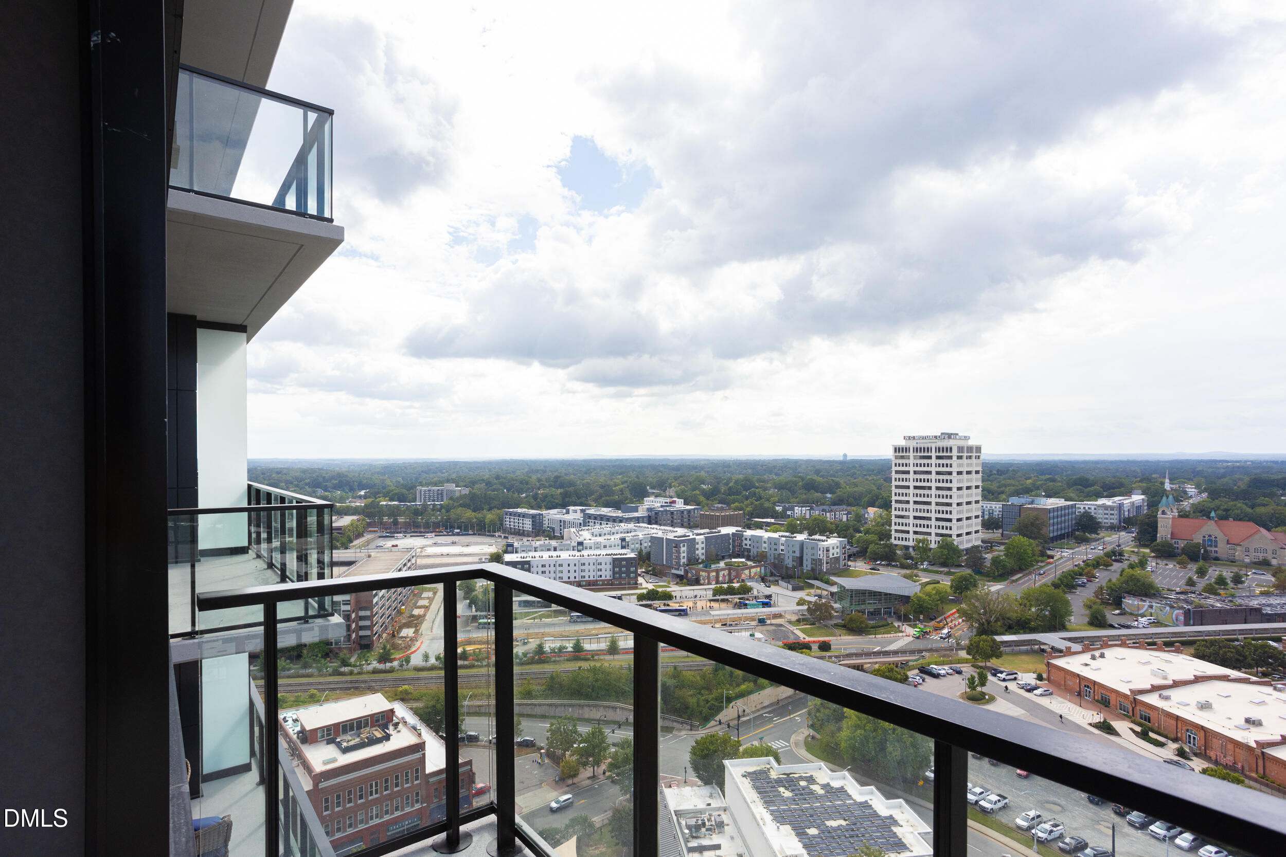 115 West Morris Street, Unit 2007 Durham, NC 27701 - Photo 23 of 30 a view of a balcony with city view