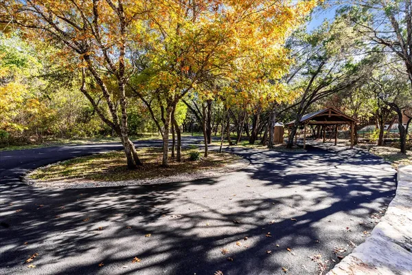 a view of street with trees