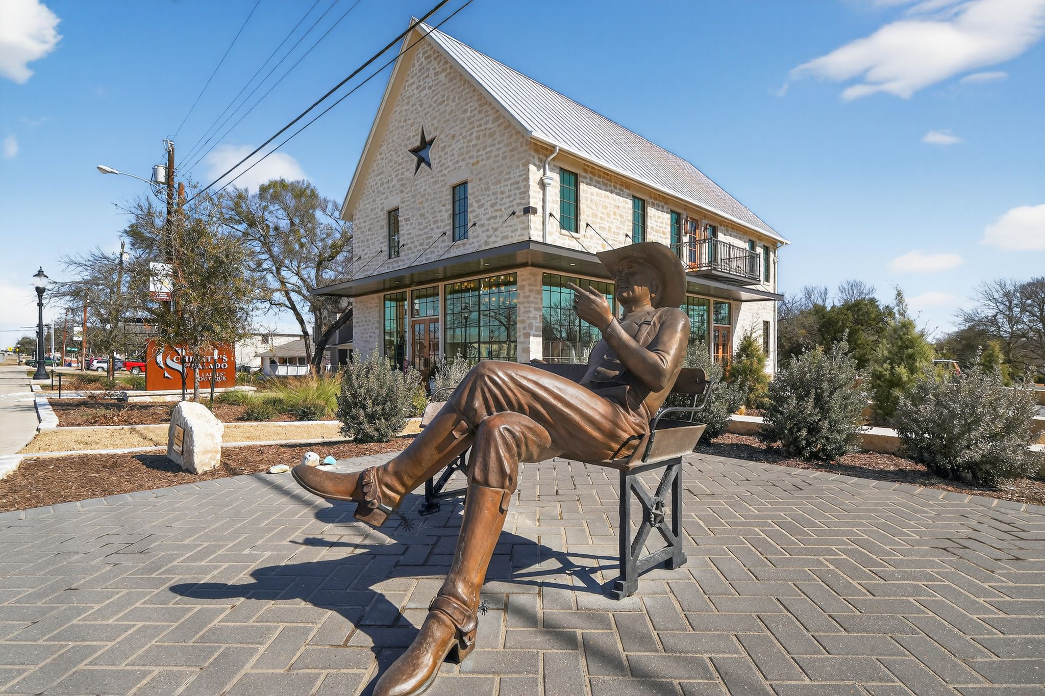 700 Willow Creek Road Salado, TX 76571 - Photo 37 of 39 Visit Salado and see if you can find this cowboy.