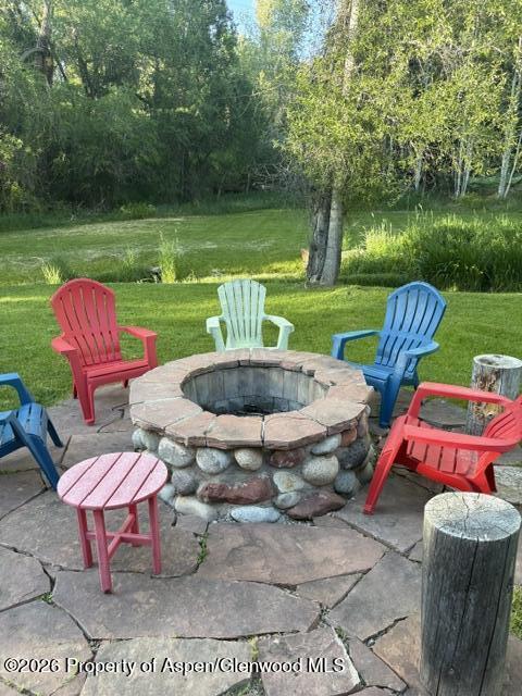 135 Lewis Lane Basalt, CO 81621 - Photo 22 of 25 back yard