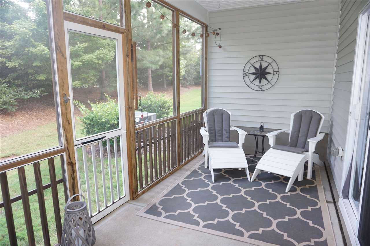 2411 Memory Ridge Drive Raleigh, NC 27606 - Photo 19 of 25 Awesome screen porch is perfect for entertaining. Private backyard.