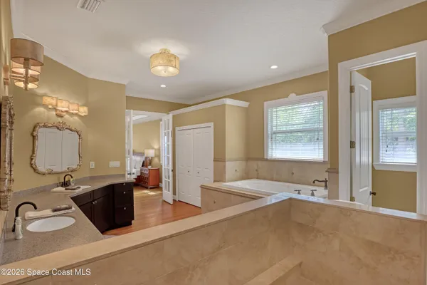 a view of a wooden floor