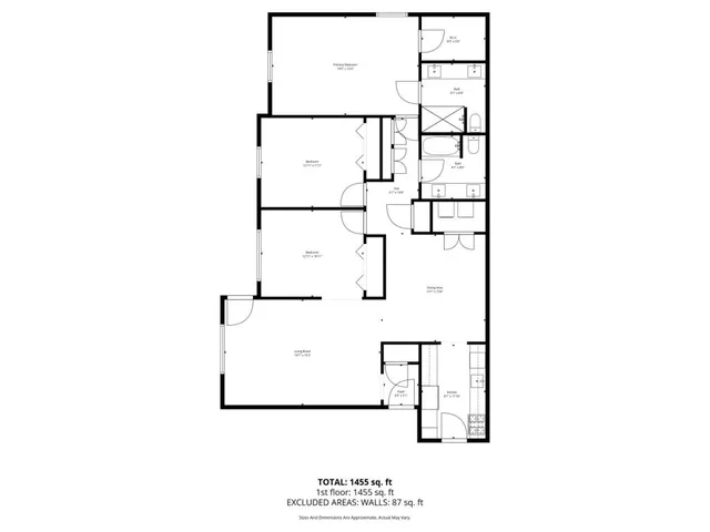 a garden view with a seating space