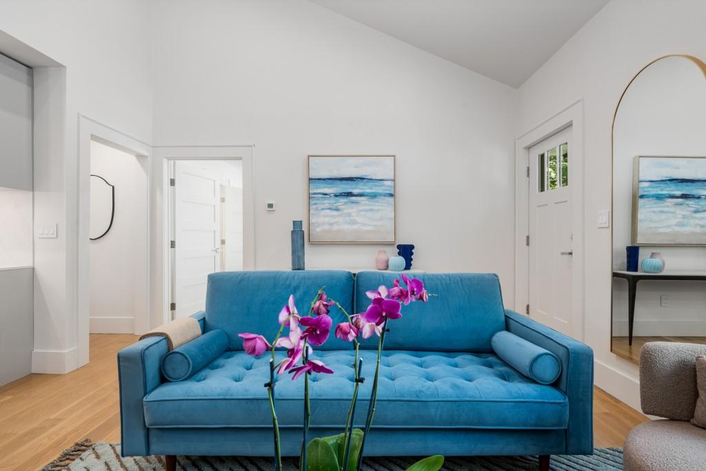 413 8th Street Northeast, Unit A Atlanta, GA 30309 - Photo 4 of 31 a living room with furniture and a couch