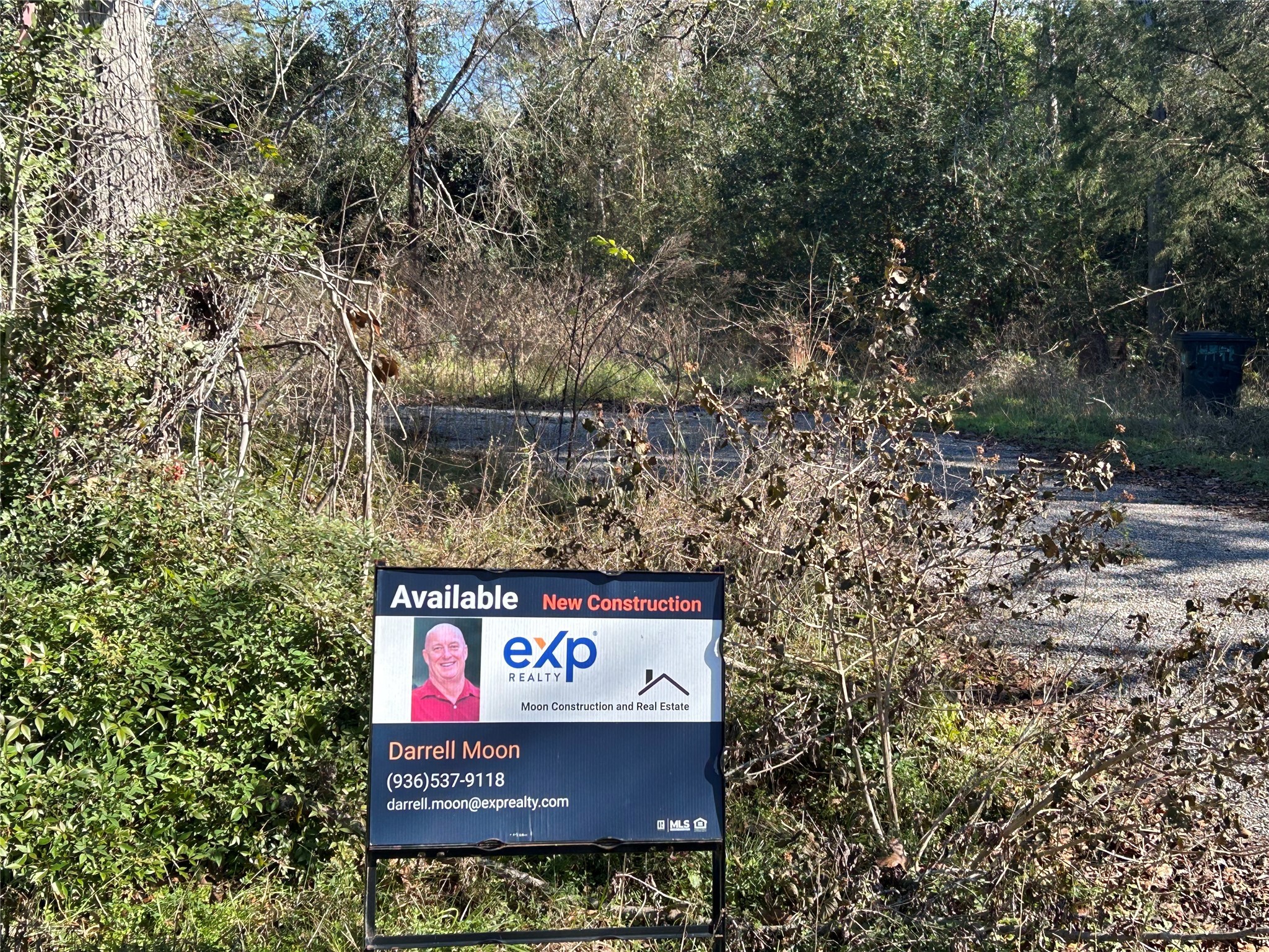 a sign on the side of a road