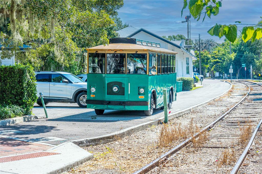 245 South Rhodes Street Mount Dora, FL 32757 - Photo 52 of 64 a view of a house with a yard