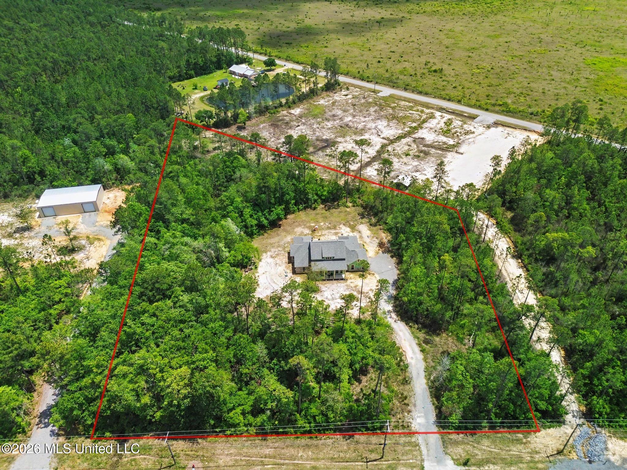 9108 Old Fort Bayou Road Vancleave, MS 39565 - Photo 32 of 33 DJI_0061s