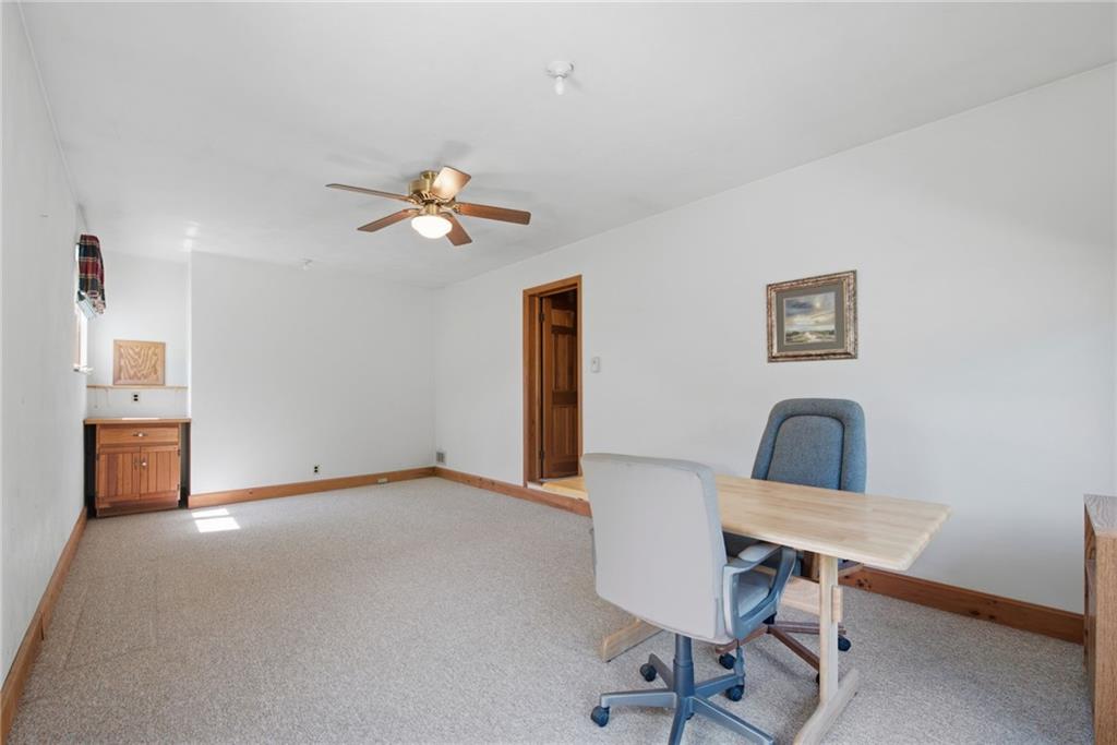 388 Bortz Road Saltsburg, PA 15681 - Photo 20 of 50 Sunken 24’x12’ Flex-room with an Exterior door can make a great Den/Family-room/Office/4th Bed/Etc