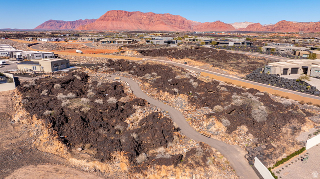 2761 West Lava Hls Road Santa Clara, UT 84765 - Photo 51 of 53 Aerial perspective of suburban area featuring a mountain backdrop