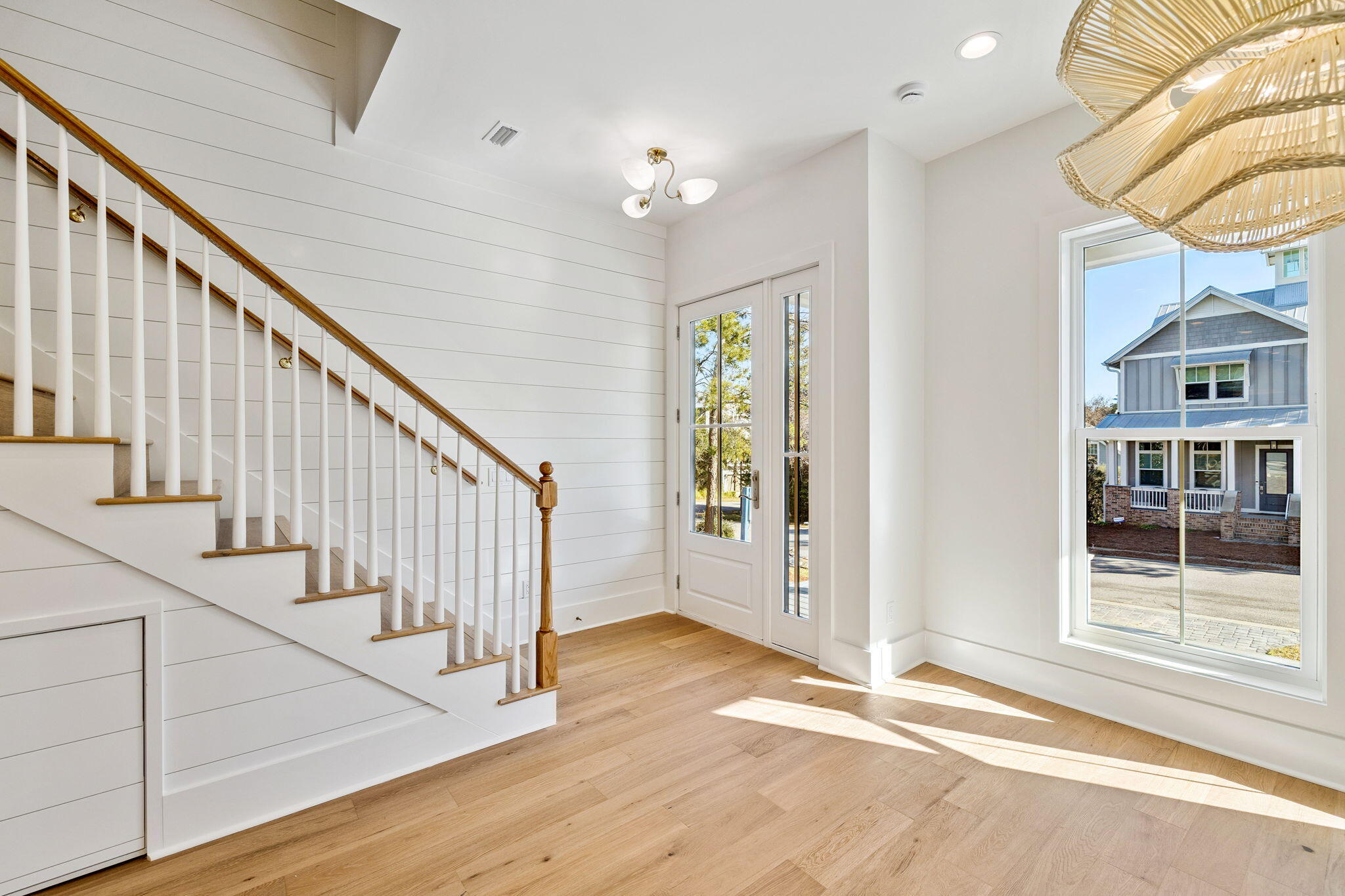 141 Grande Pointe Dr Inlet Beach Inlet Beach, FL 32461 - Photo 18 of 65 a view of an entryway with wooden floor