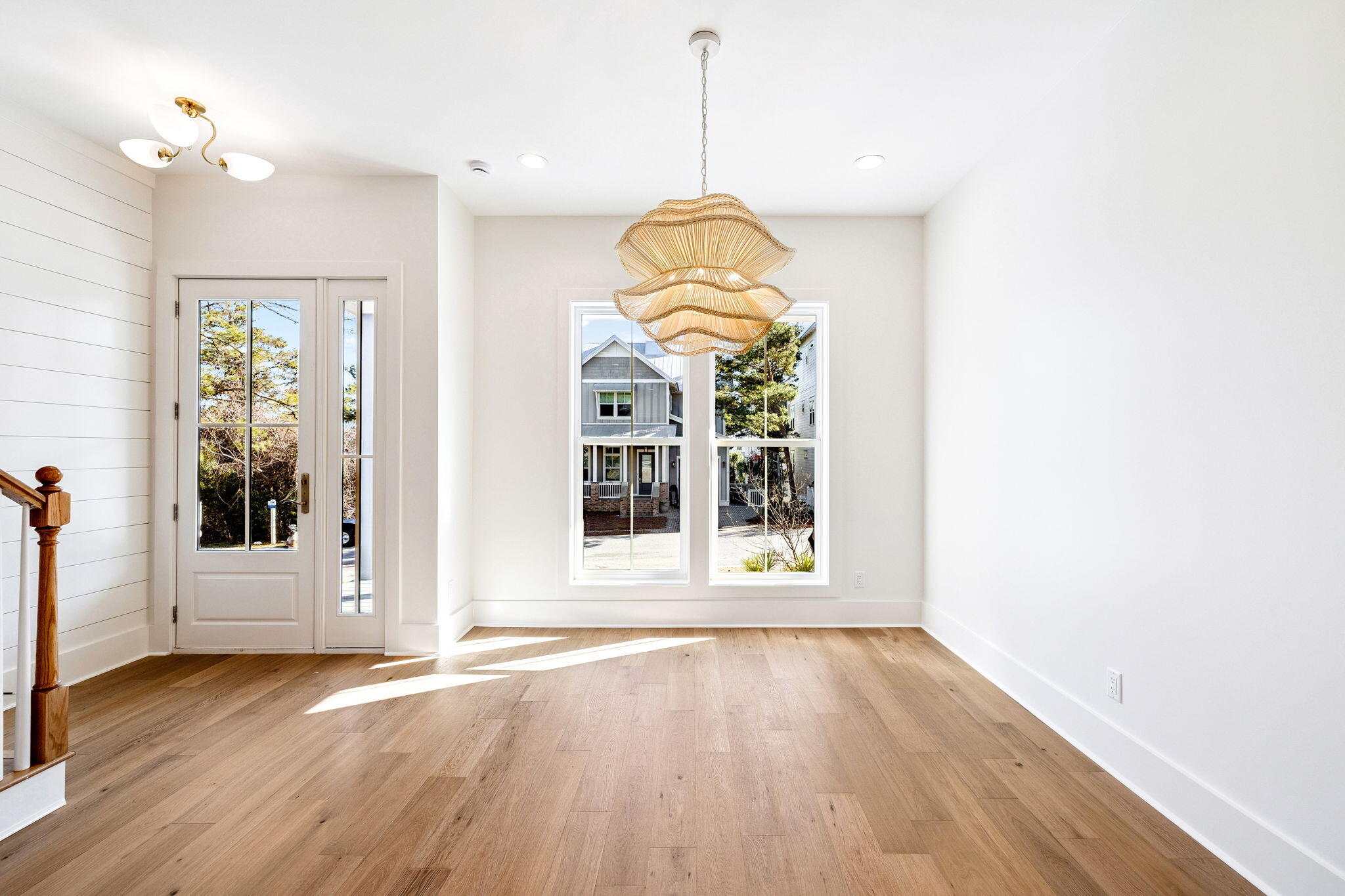 141 Grande Pointe Dr Inlet Beach Inlet Beach, FL 32461 - Photo 18 of 64 a view of a room with wooden floor fan and window