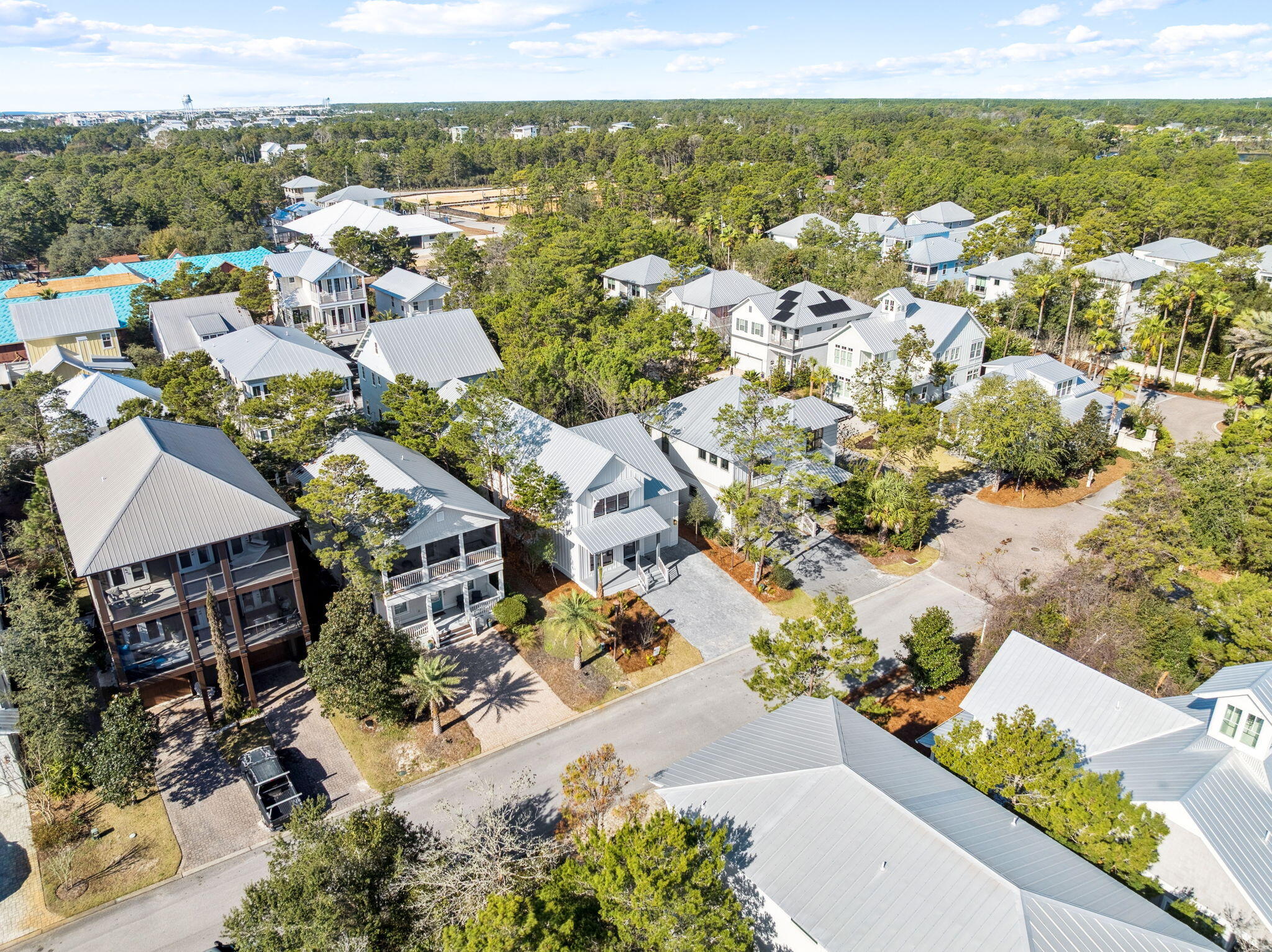 141 Grande Pointe Dr Inlet Beach Inlet Beach, FL 32461 - Photo 59 of 64 an aerial view of multiple house
