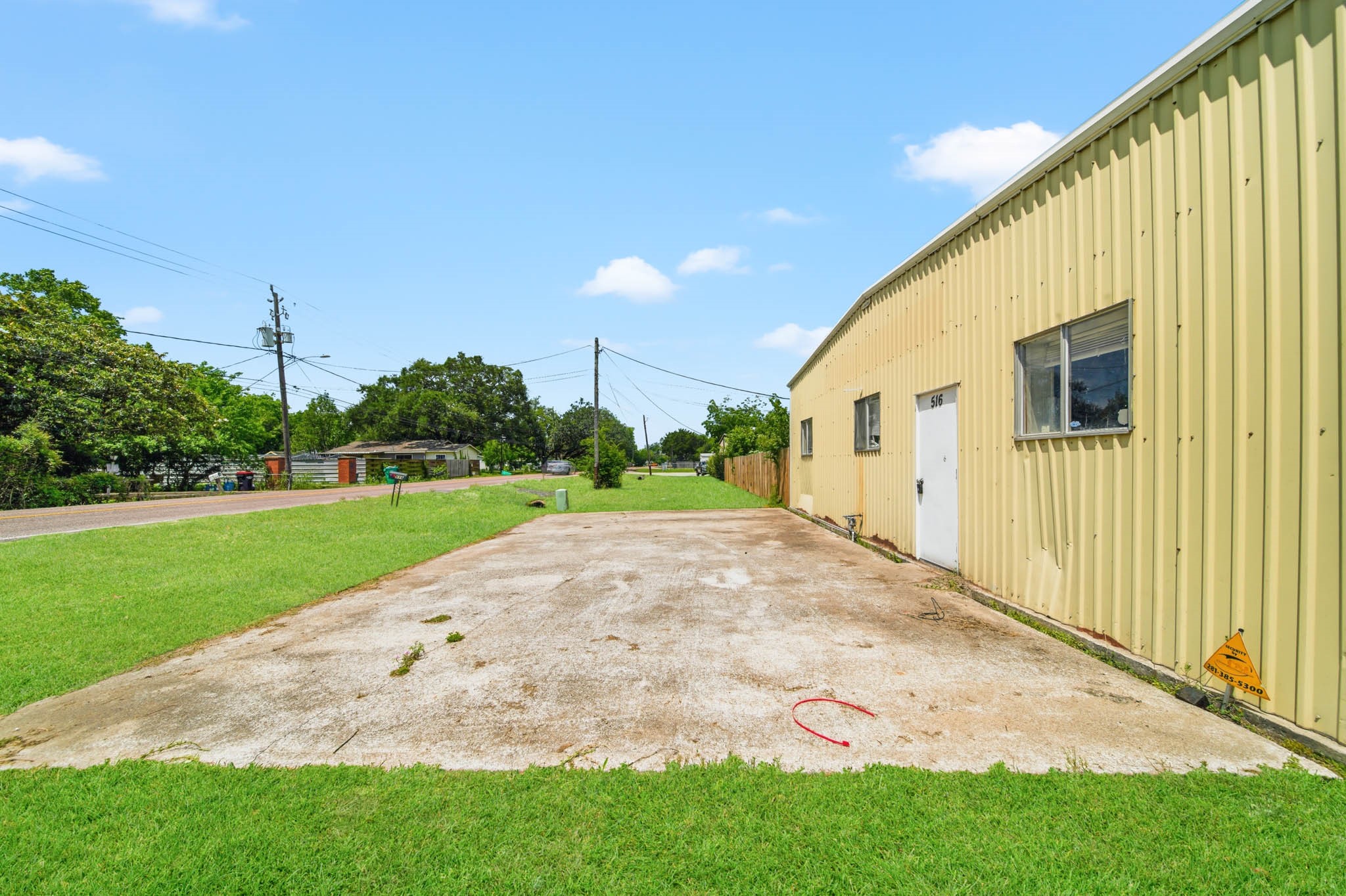 516 Cedar Bayou Road Baytown, TX 77520 - Photo 3 of 16 a view of back yard of the house