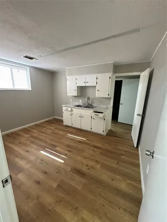 a view of empty room