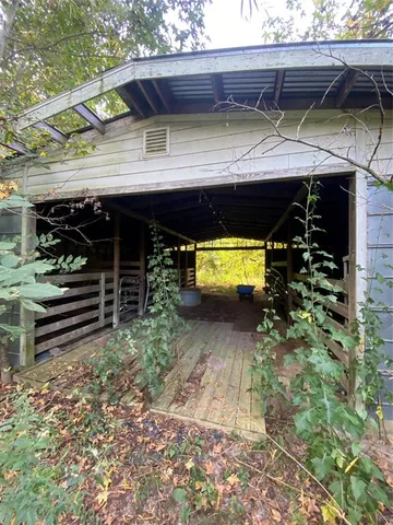a view of a room with stairs