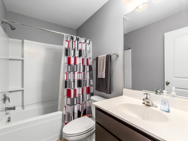 2421 Upland Road Pingree Grove, IL 60140 - Photo 19 of 21 a bathroom with a sink toilet and shower
