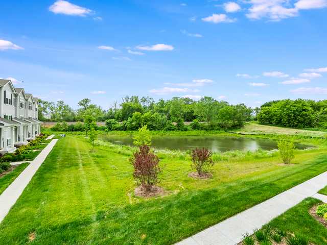 2421 Upland Road Pingree Grove, IL 60140 - Photo 21 of 21 a view of a lake with a big yard