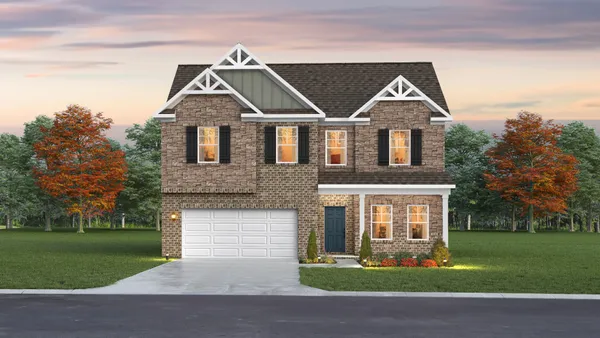 front view of house with a yard
