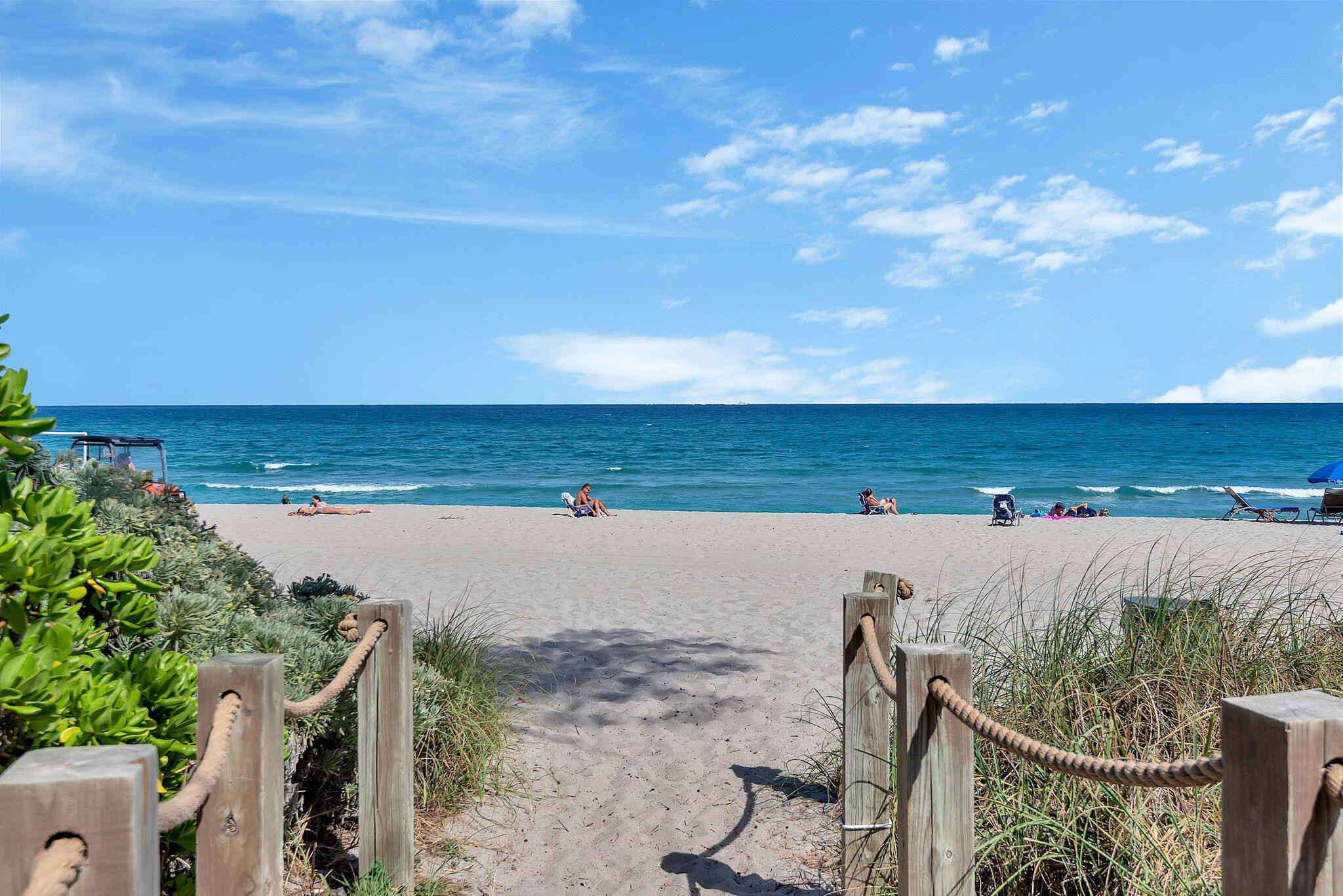277 North Ocean Boulevard, Unit 2020 Boca Raton, FL 33432 - Photo 4 of 33 a view of an ocean from a balcony