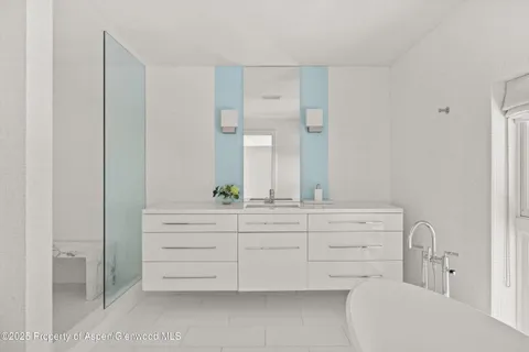 a view of a park with slide