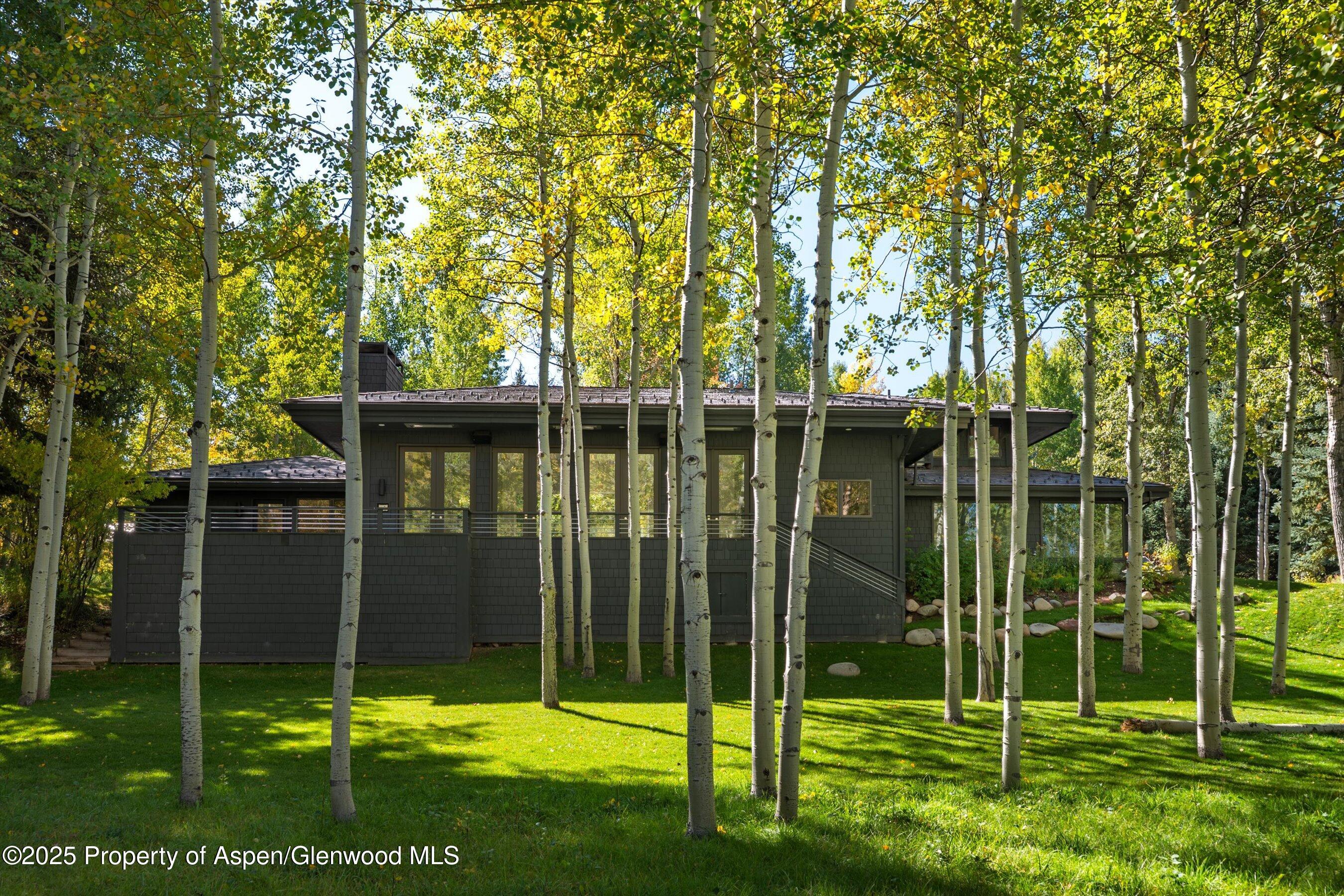 1220 Red Butte Drive Aspen, CO 81611 - Photo 5 of 27 a garden view