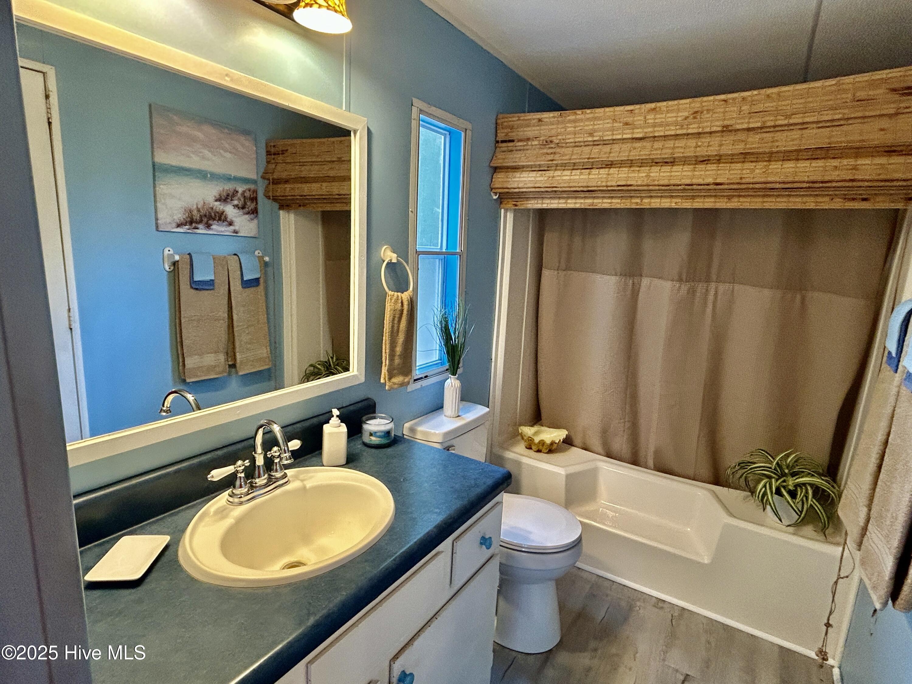101 Dudley Farm Road Scotland Neck, NC 27874 - Photo 21 of 45 primary bath includes vanity, toilet and tub/shower